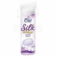 ОЛА ватные диски 80шт. SILK SENSE